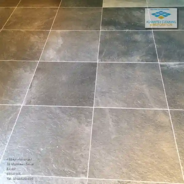 Beautifully cleaned Porcelain Tile floor