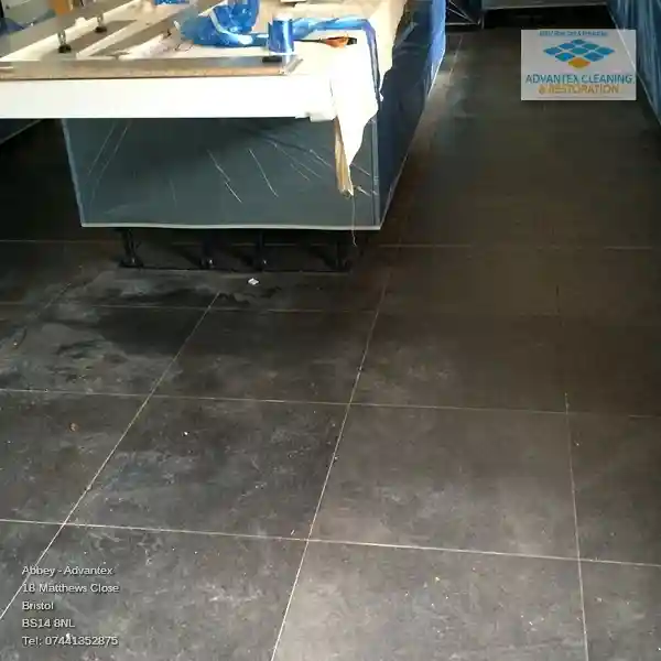 Beautifully cleaned Porcelain Tile floor