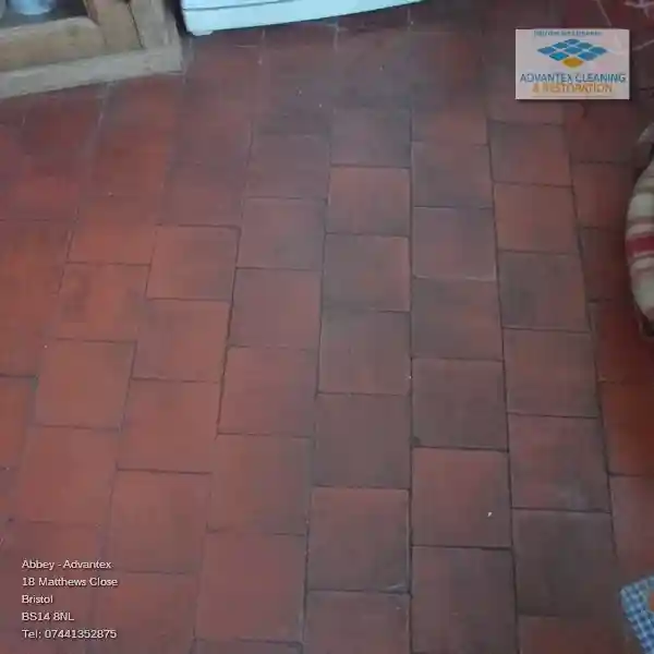 Inspection of Quarry Tiles for Cleaning Possibilities