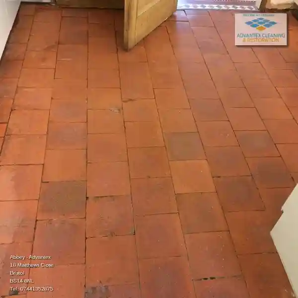 sealing quarry tiles Somerset by Advantex Cleaning