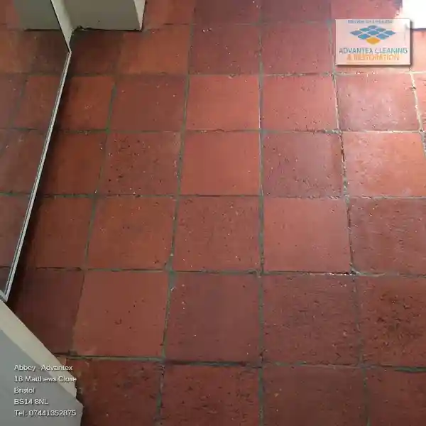 sealing quarry tiles Wiltshire by Advantex Cleaning