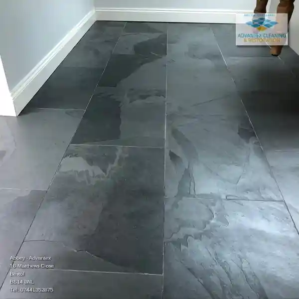 Beautifully cleaned Slate floor