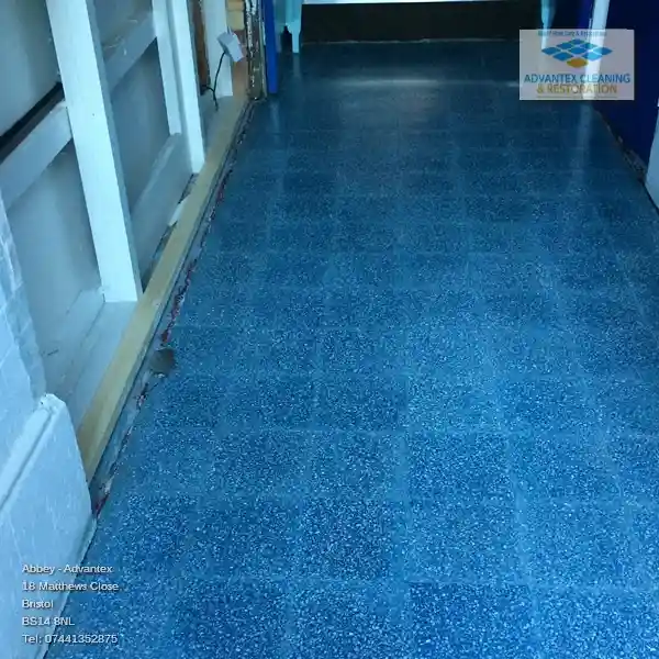 Beautifully cleaned Terrazzo floor