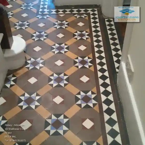Victorian Minton Tiles Cleaning Torfaen