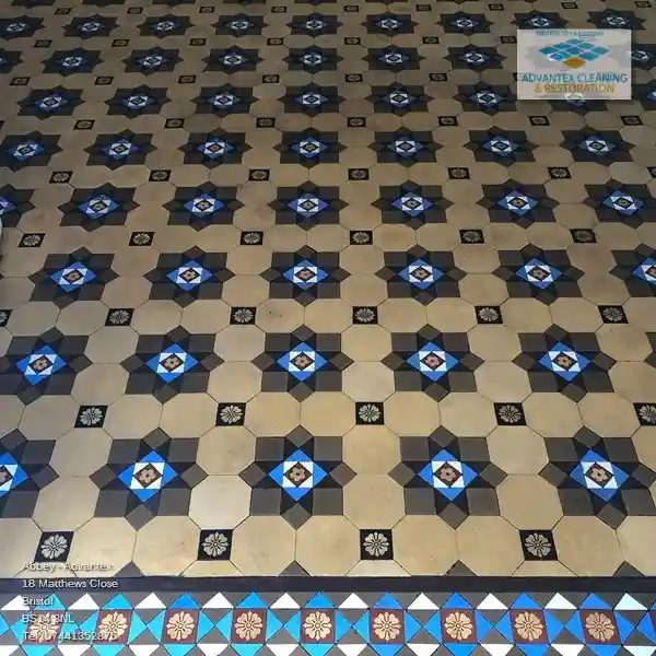Victorian Minton Tiles Cleaning Woolavington