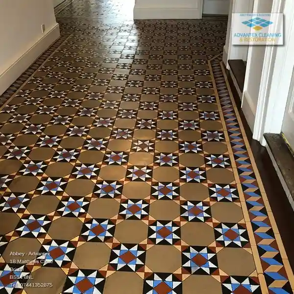 victorian tiles sealing Monmouthshire by Advantex Cleaning